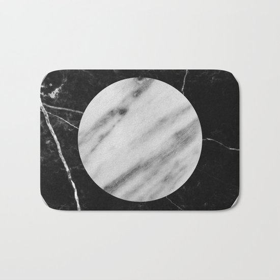 Bw Marble Bath Mat