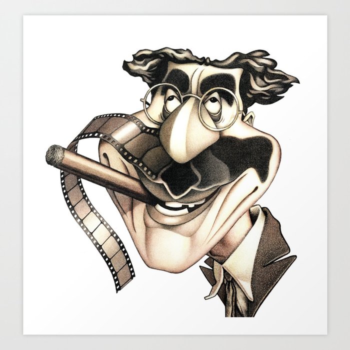 Groucho Marx Art Print
