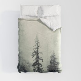 Forest Green - Lost In Wanderlust Comforter