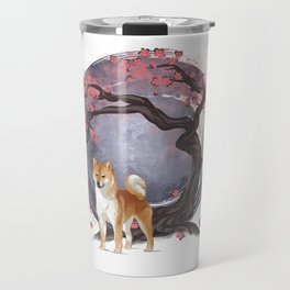 Dog Collection - Japan - Shiba Inu (#1) Travel Mug