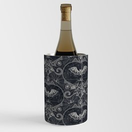 Gothic lace-bats-black Wine Chiller