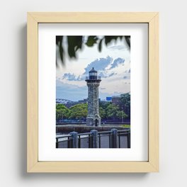 Framing the Roosevelt Island Lighthouse Recessed Framed Print