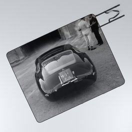 1957 4.5 Coupe, Modena, Italy Italian Sport Car Factory Photography Picnic Blanket