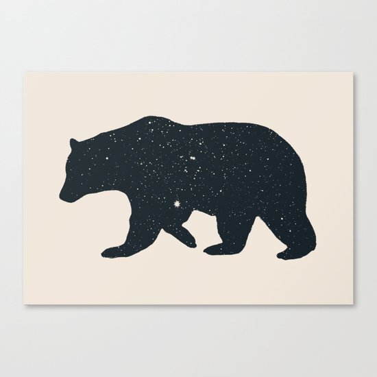 Bär Canvas Print