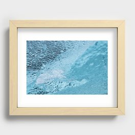 Icy illusions IV Recessed Framed Print