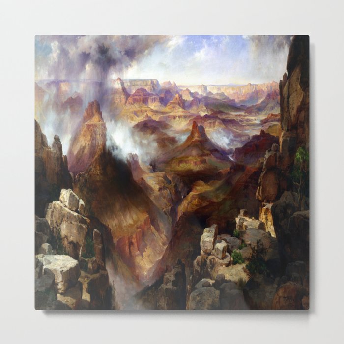 Thomas Moran Grand Canyon of the Colorado River Metal Print