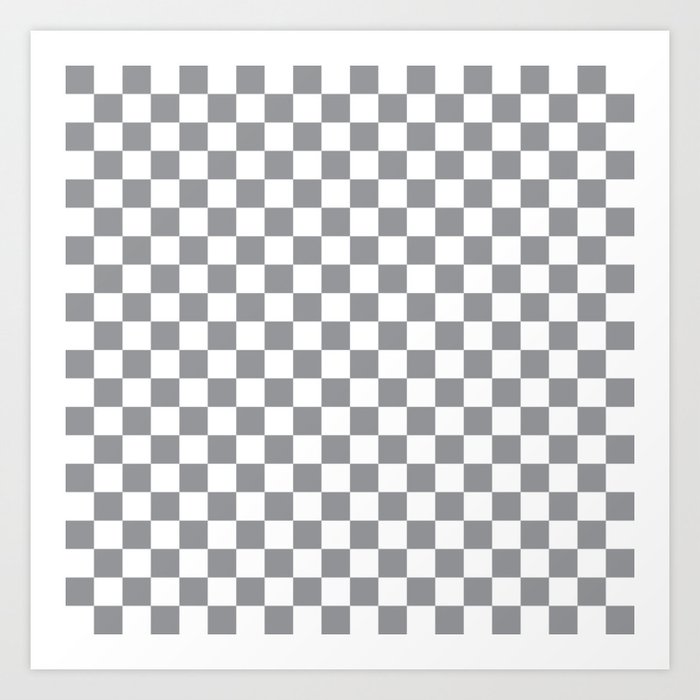 grey checkerboard