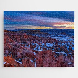 Sunrise 1283 - Sunset Point, Bryce Canyon National Park, Utah Jigsaw Puzzle