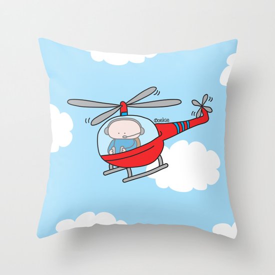 Oekie Street Throw Pillow