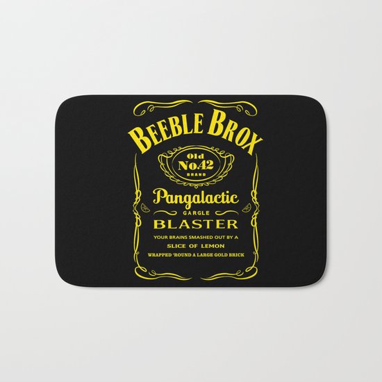 Pan Galactic Gargle Blaster Bath Mat