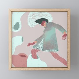 Women Are strong  Framed Mini Art Print