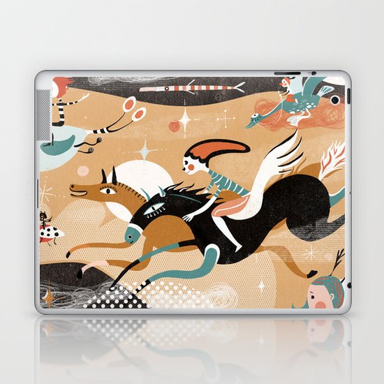 flying Laptop & iPad Skin