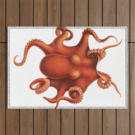 Vintage Cephalopod Outdoor Rug