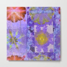 Cranioclasty Nightmare Flowers  ID:16165-060316-03481 Metal Print | Pattern, Colorscheme, Subdivisions, Other, Watercolor, Puttogether, Abstract, Fictional, Paintingpiece, Pie In The Skyapartmentcharm 