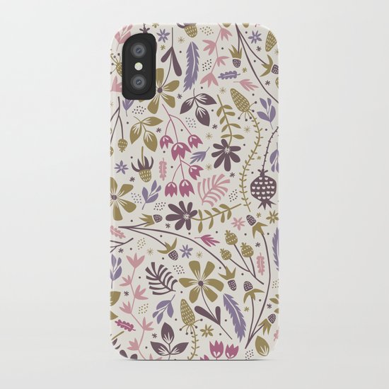 Vintage Blooms iPhone Case