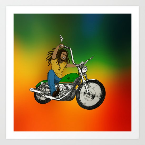 Hit The Road Bob Art Print