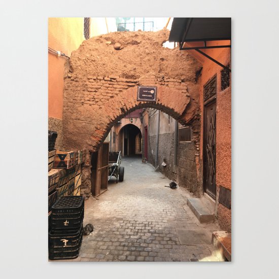 Souks Canvas Print