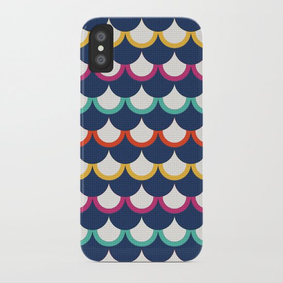 Retro Scales iPhone Case