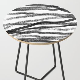 tire tracks Side Table