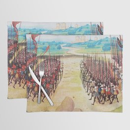 The Battle of Agincourt  Placemat