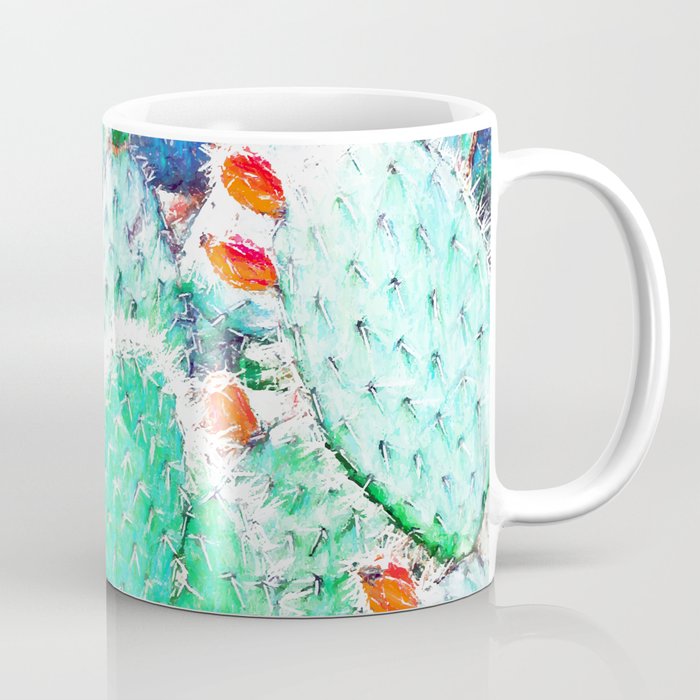 Painted Cactus #society6 #decor #buyart Coffee Mug
