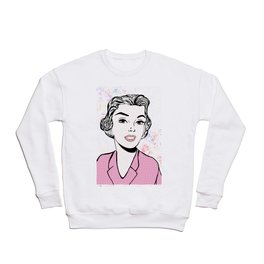 Woman in retro style - series 1a Crewneck Sweatshirt