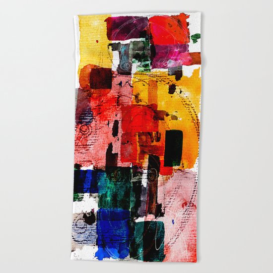 Im Kleingartenverein Beach Towel