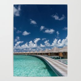 Maldives Ocean Poster
