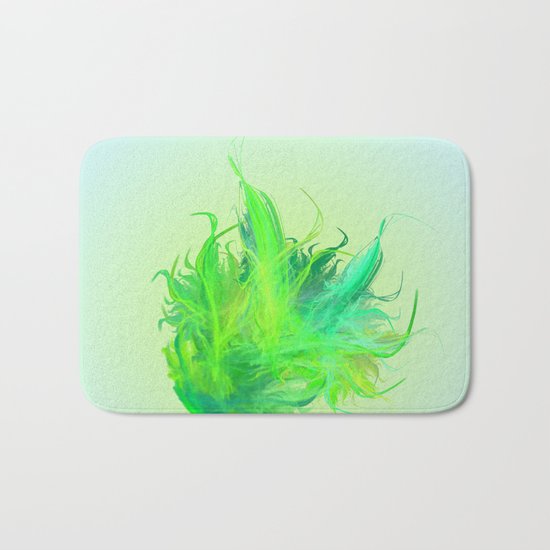 green work - we love vegan Bath Mat