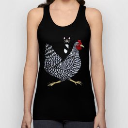 Cat on a Chicken Tank Top