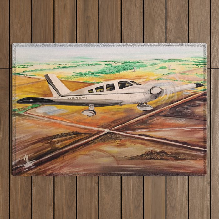 Wings Over Kansas Outdoor Rug