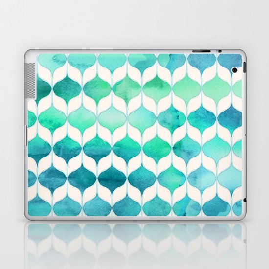 Ocean Rhythms and Mermaid's Tails Laptop & iPad Skin