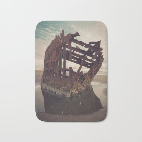 Shipwrecked - The Peter Iredale Bath Mat