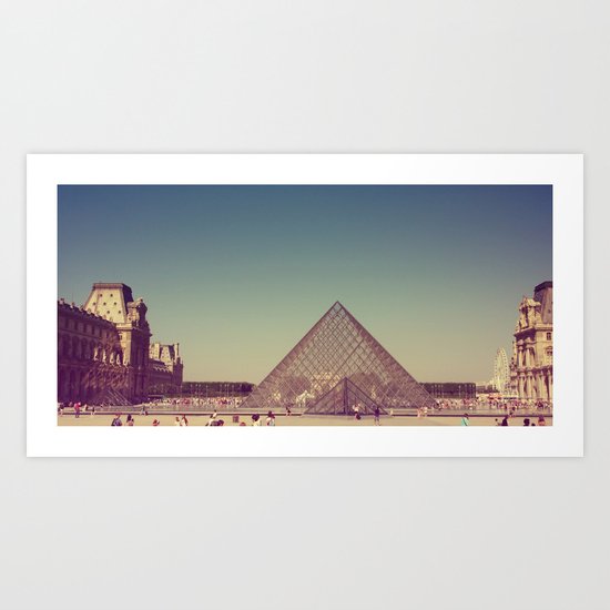 The Louvre Art Print