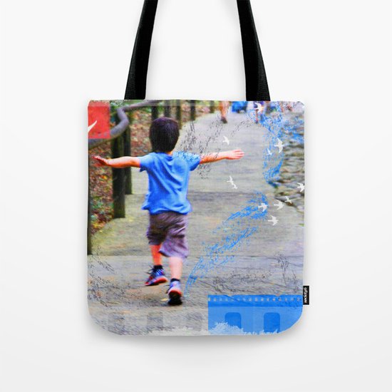 learning to fly 02 Tote Bag