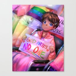 Pride Parade Canvas Print