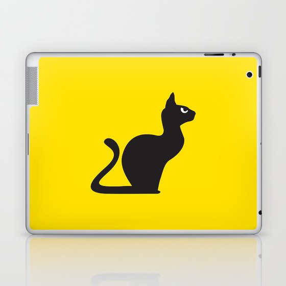Angry Animals: Cat Laptop & iPad Skin