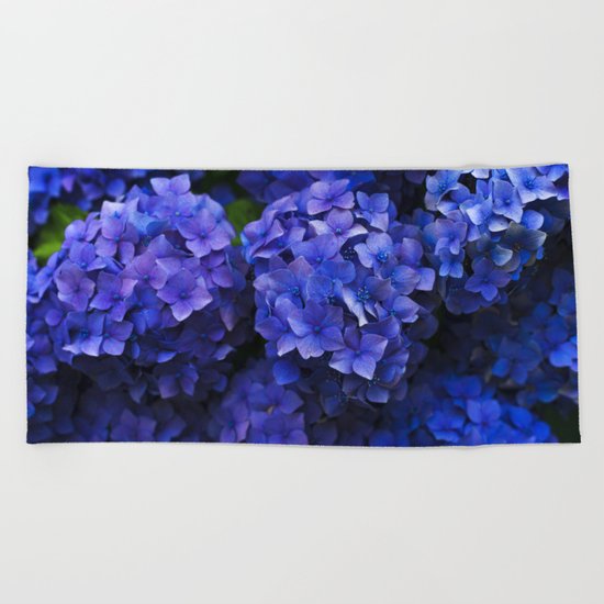 Hortensia Beach Towel