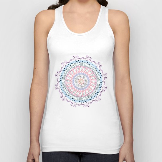 Mandala Unisex Tank Top