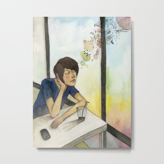 waiting Metal Print