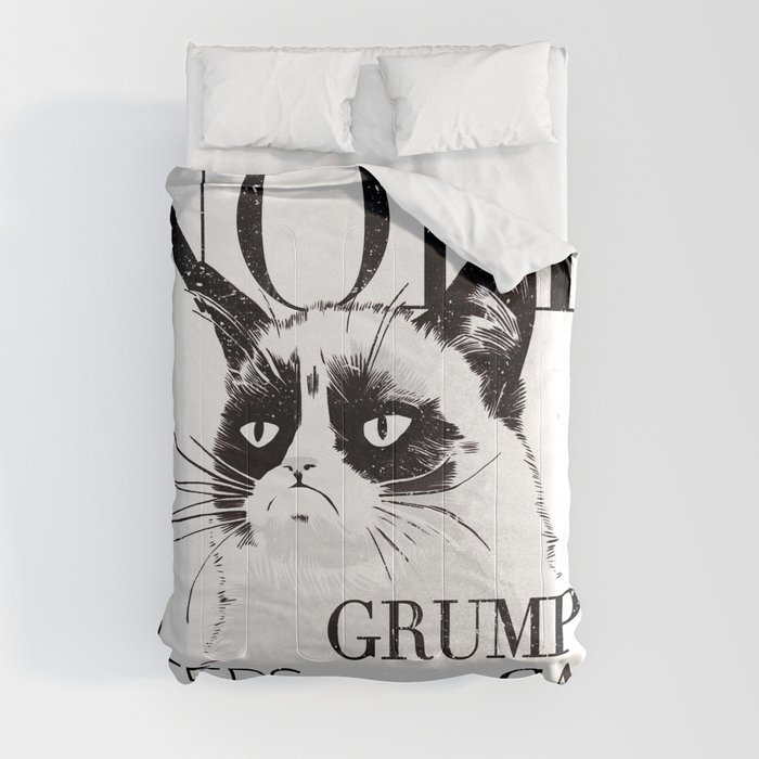 Grumpy the cat Comforter