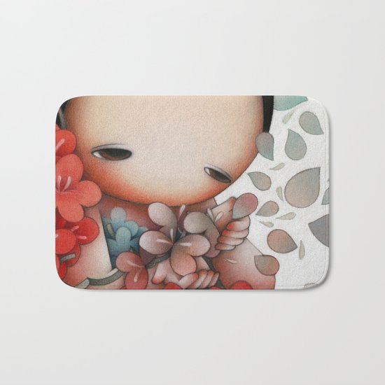 Flower of Life Bath Mat