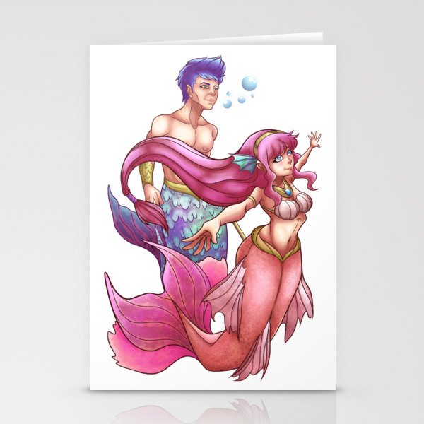 Mermaidians Stationery Cards