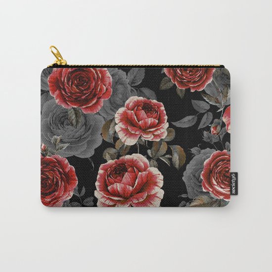 Rose Garden Carry-All Pouch