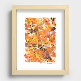 Sunny Abstract 2 Recessed Framed Print