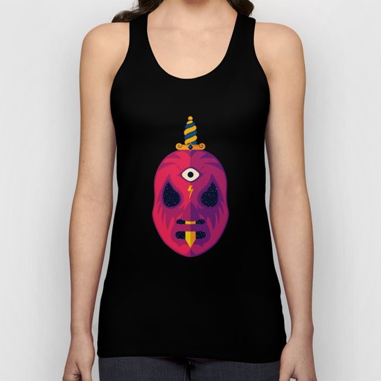 LUCHADOR COSMICO Unisex Tank Top