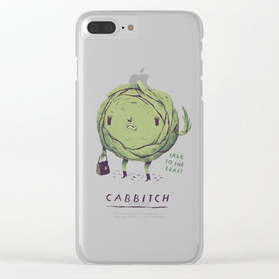 cabbitch Clear iPhone Case