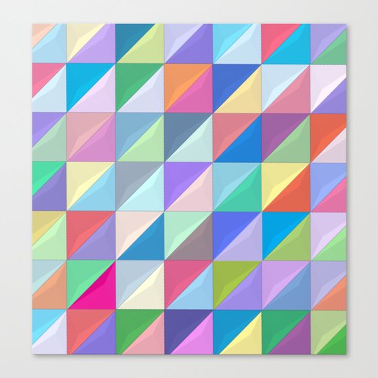 Geometric Shapes I Canvas Print