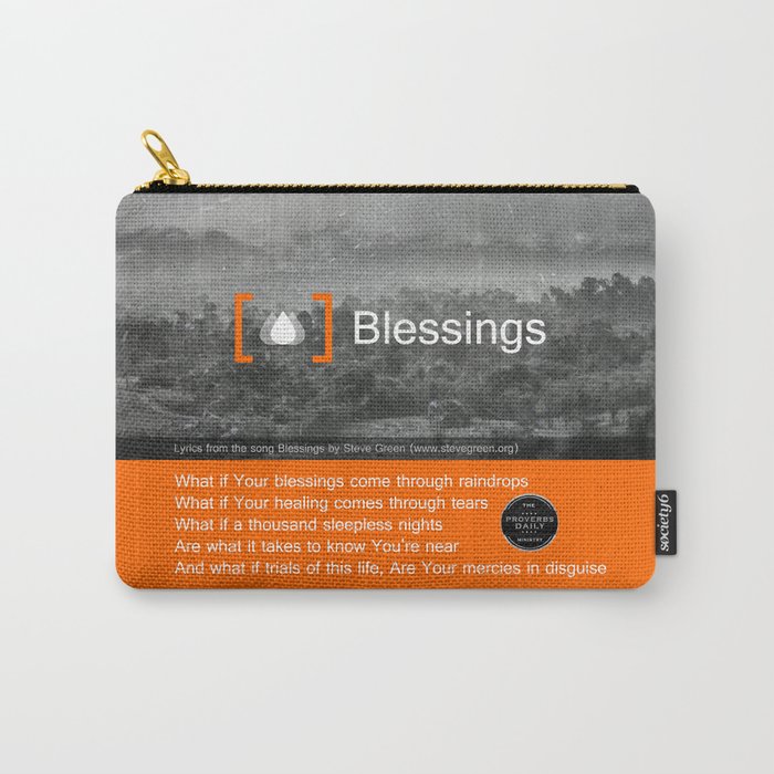 Blessings Carry-All Pouch