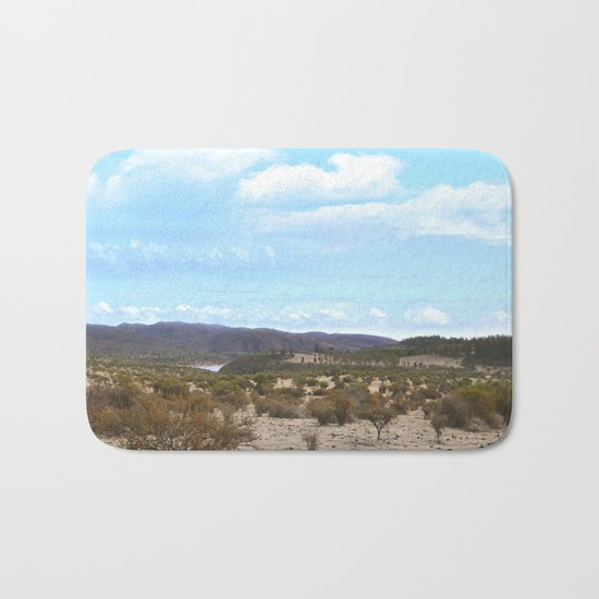 Landscape & Blue Sky Bath Mat